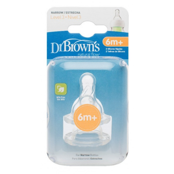 Др FOR KIDS Dr Brown`s nipple level 3 from 6 months, N332